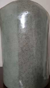 Mo Peung 10" Green Vase